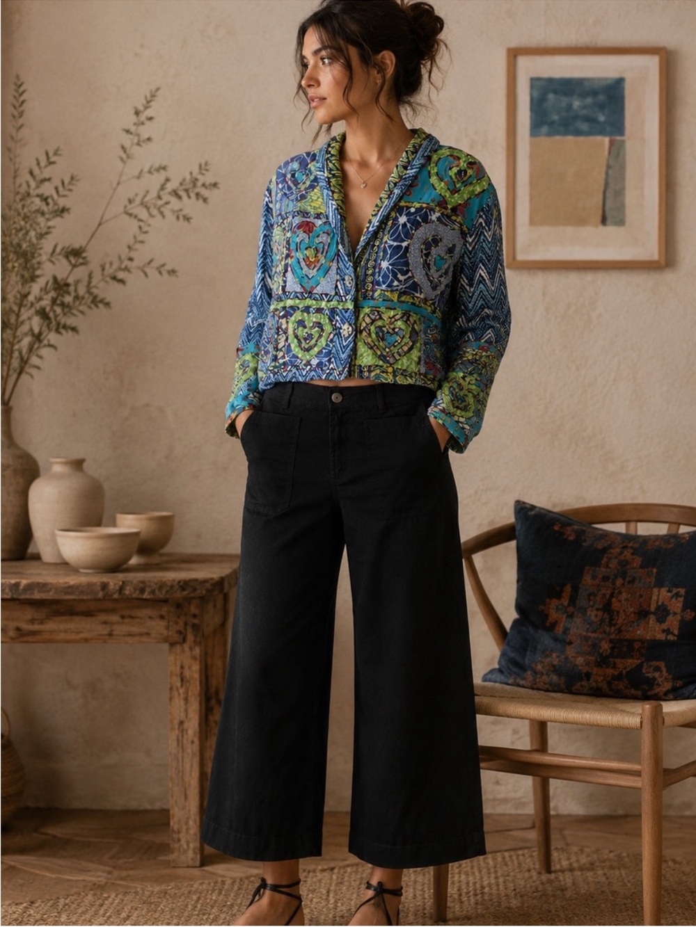 Maeve Anthropologie The Colette Pant Black Women Size 27 excellent condition